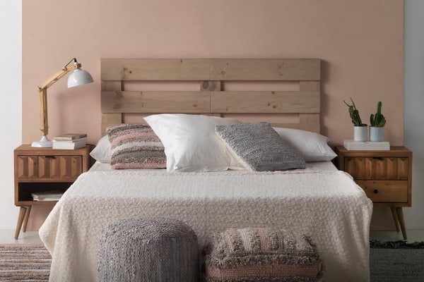 Double Bed Wall with Headboards Ideas